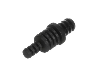 1/4", 3/8" And 1/2" Hose Barb Plug Black Plastic