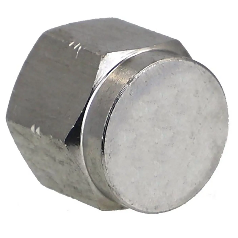 SS 3/8" Female Flare Cap Nut