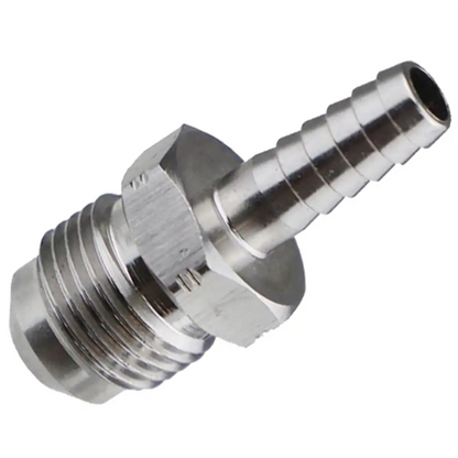 SS Adapter 1/4" MFL X 1/4" Barb