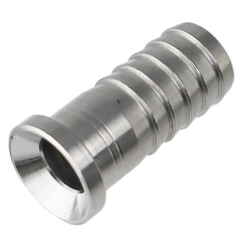 SS Stem 1/2" Barb For 1/2" Nut