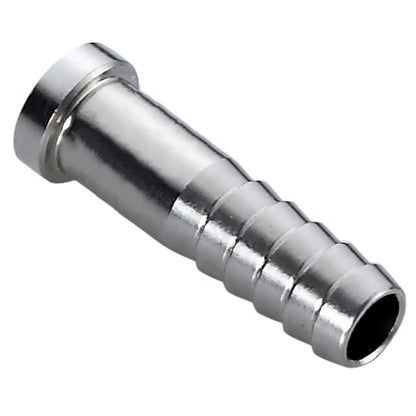 SS Stem 3/8" Barb For 3/8" Nut (1-1/4" Long)