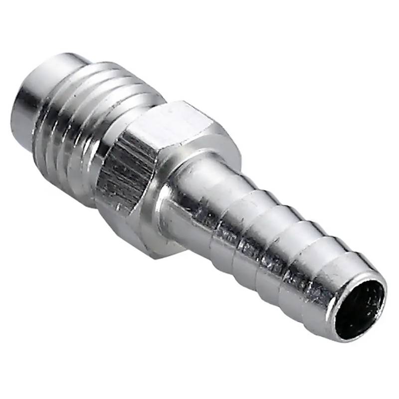 SS Adapter 5/16" MFL X 1/4" Barb