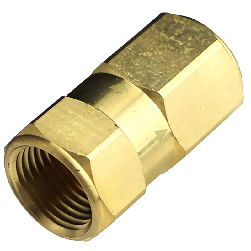 SS Check Valve 1/2"-14 NPT X 1/2"-14 NPT