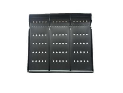 3 Wide Universal Black 16 Ounce Energy Roller Tray For True GDM10/12, Habco ESM10/12 and Imbera VR10/12