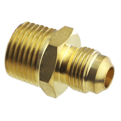 Brass Adapter 3/8" NPT X 1/2" MFL