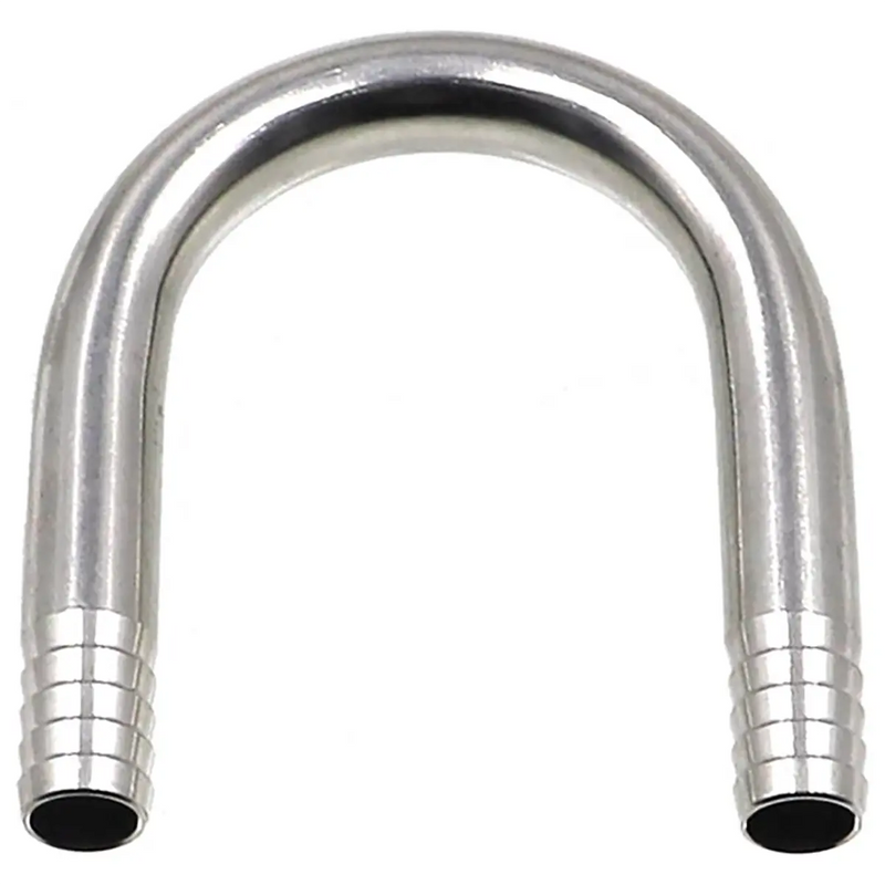 SS U-Bend 3/8" Barb