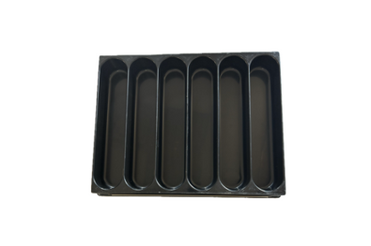 6 Wide 28, 32 Ounce and 1 Liter Bottle Black Cooler Topper With Clear Price Rail