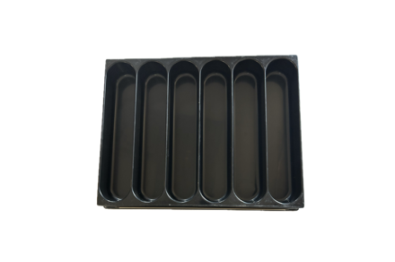 6 Wide 28, 32 Ounce and 1 Liter Bottle Black Cooler Topper With Clear Price Rail