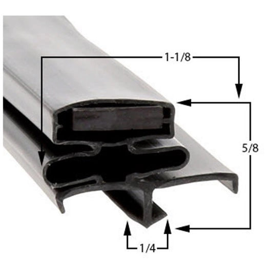 OCM Replacement 703-814B Gasket for Beverage-Air MT38/45/66