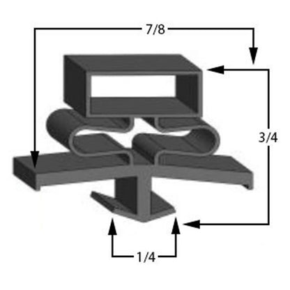 OCM Replacement 712-013C-01 Gasket for Beverage-Air MT12