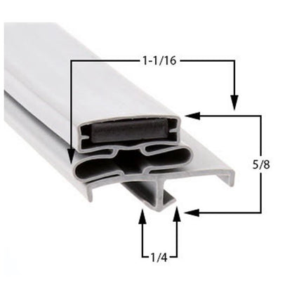 OCM Replacement 712-013C-03 Gasket for Beverage-Air MT27