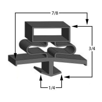 OCM Replacement 712-013C-10 Gasket for Beverage-Air MT10