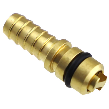 CO2 Fitting 1/4" Barb Brass Straight For FLOJET 5000 And G Pumps