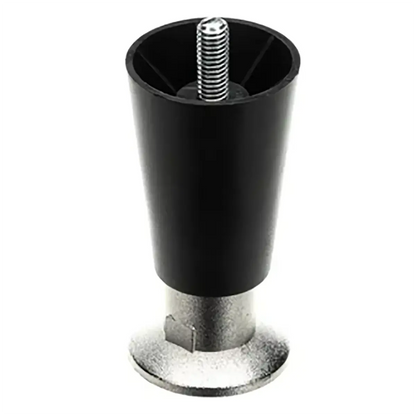 4" Black Thermoplastic Appliance Leg