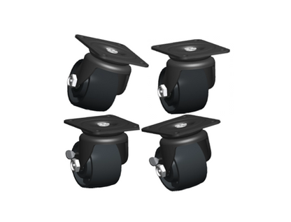 Caster Wheels, 3 Inch Heavy Duty Casters Set of 4